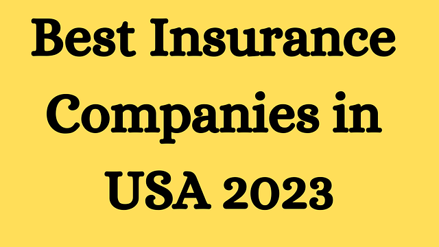 Top 7 Insurance Providers in the USA